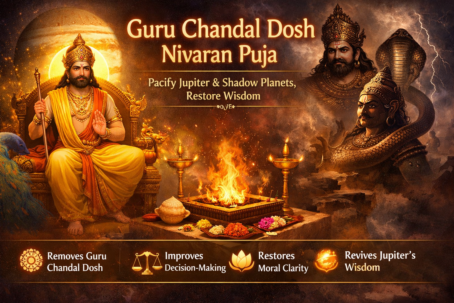🔮 गुरु चांडाल दोष पूजा | Guru Chandal Dosh Puja 🕉️