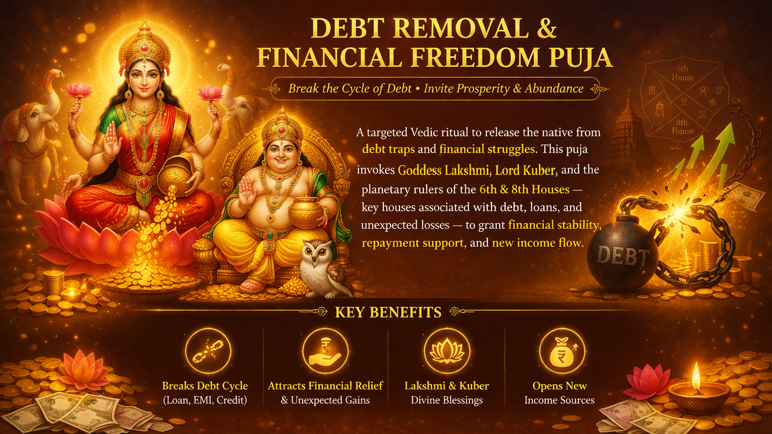💰 Financial Freedom Puja | आर्थिक स्वतंत्रता पूजा 🔮